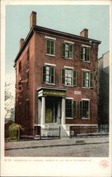 Residence of General Robert E. Lee 1861-1865 Richmond, VA Postcard Postcard