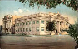 Woman's Club and Masonic Temple Postcard