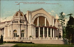 Southwest End Manufacturers Building, Alaska-Yukon-Pacific Exposition Postcard
