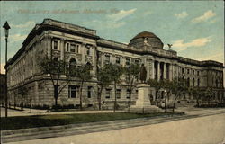 Public Library and Museum Postcard