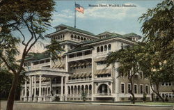 Moana Hotel Honolulu, HI Postcard Postcard