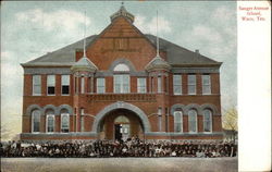 Sanger Avenue School Postcard