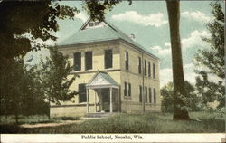 Public School Neosho, WI Postcard Postcard