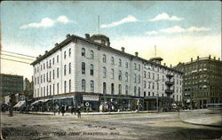 Nicollet Motel and Temple Court Postcard