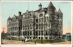 Jackson County Court House Postcard