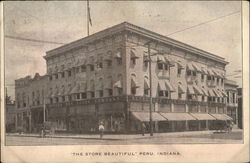 The Store Beautiful Peru, IN Postcard Postcard