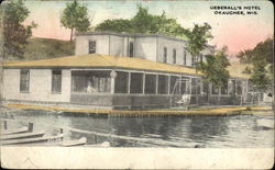 Ueberall's Hotel Okauchee, WI Postcard Postcard