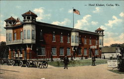 Hotel Klinkert Corliss, WI Postcard Postcard