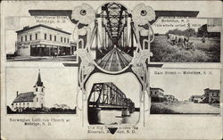 Scenes of Mobridge Postcard