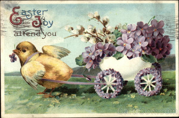 Easter Joy Attend You With Chicks