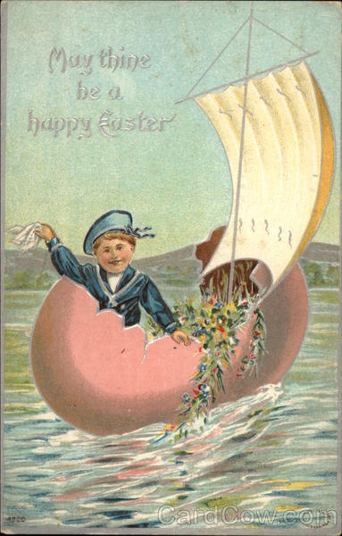 May Thine be a Happy Easter With Children