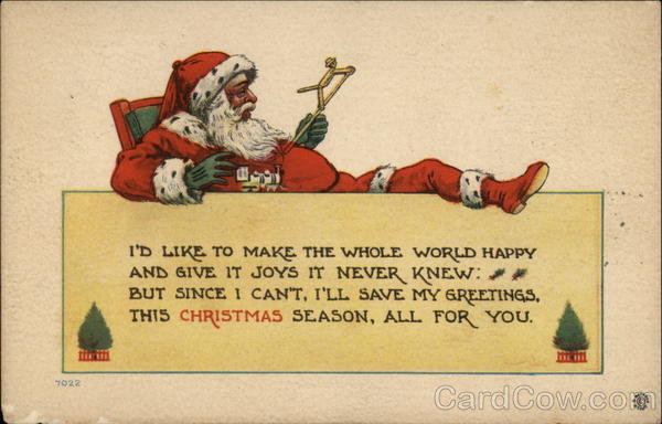 I'd Like to Make the Whole World Happy Santa Claus