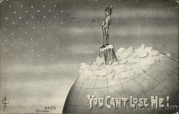 You Can't Lose Me! Frederick L. Cavally Artist Signed