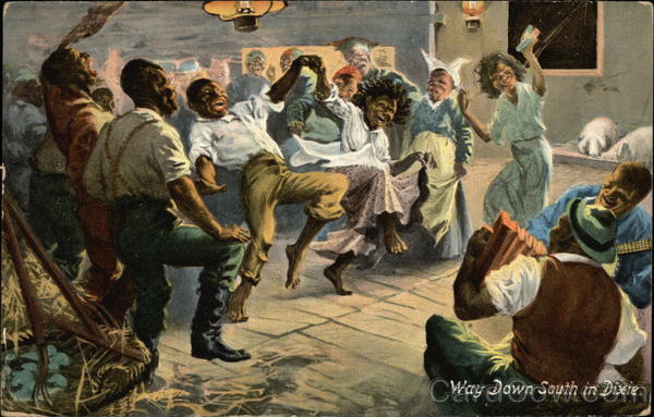 Way Down South in Dixie Black Americana