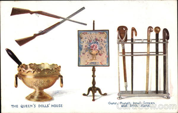 The Queen's Dolls' House UK Tuck's Oilette Series