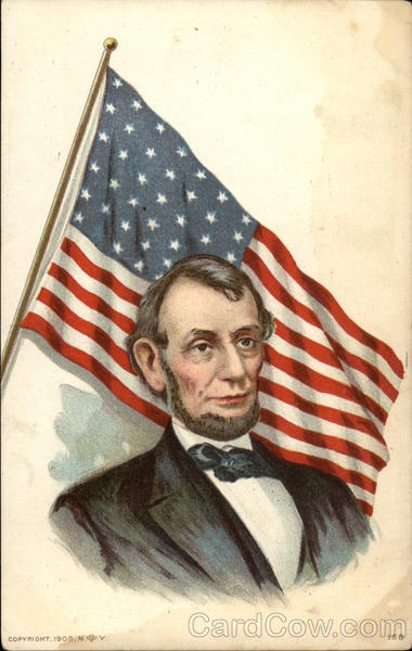 Abraham Lincoln and Flag Presidents