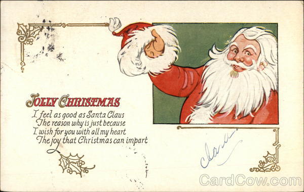 Jolly Christmas Santa Claus