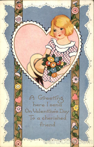A Valentine Greeting Children
