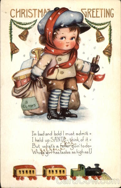 Christmas Greeting Children