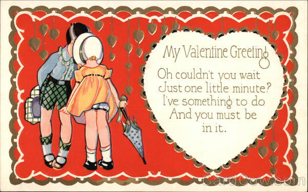 My Valentine Greeting Children