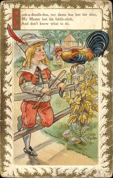 Boy with Rooster Boys