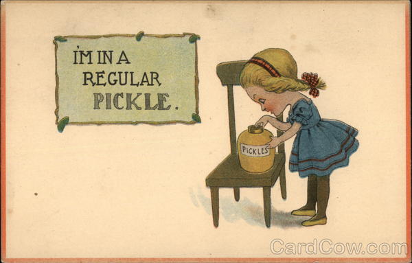 I'm in a Regular Pickle Comic, Funny