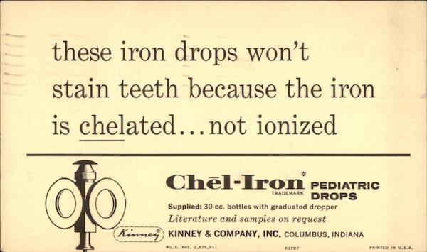 Chel-Iron* Pediatric Iron Drops Advertising