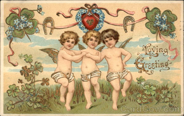 Loving Greeting Cupid