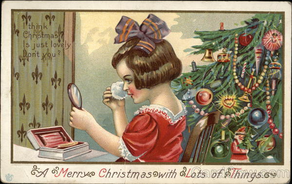 A Merry Christmas with Lots of Things Children