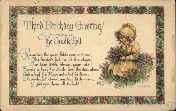 Third Birthday Greeting