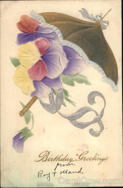 Birthday Greetings Airbrushed