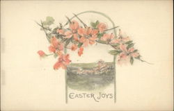 Easter Joys Flowers Postcard Postcard
