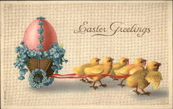 Easter Greetings Postcard