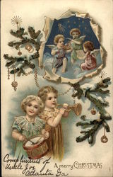 A Merry Christmas Postcard
