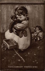 Two's Company, Three's None Postcard