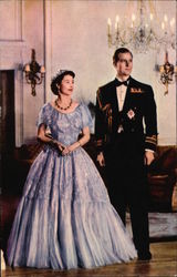 The Royal Couple Royalty Postcard 