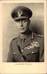 His Majesty the King Postcard
