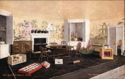 The Queen's Dolls' House UK Tuck's Oilette Series Postcard Postcard