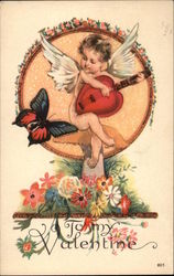 To My Valentine Postcard