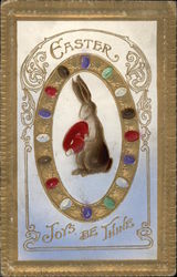 Easter Joys Be Thine Postcard