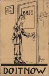 Do It Now Postcard