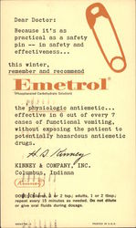 Emetrol Postcard