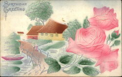 Birthday Greeting Postcard