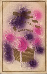 Birthday Greetings Postcard