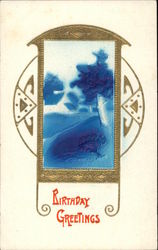 Birthday Greetings Postcard