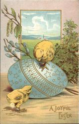 A Joyful Easter Postcard