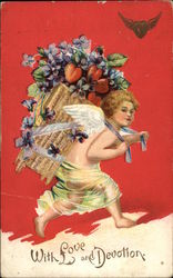 With Love and Devotion Postcard