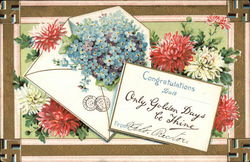 Congratulations Postcard