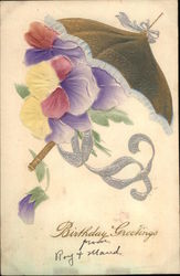 Birthday Greetings Postcard