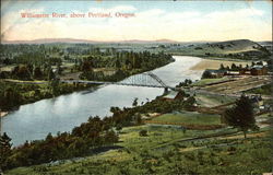 Willamette River Postcard